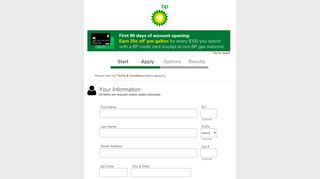 BP - Apply for the BP Credit Card - Synchrony