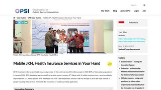 Mobile JKN, Health Insurance Services in Your Hand - Observatory of ...