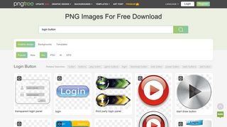 Login Button PNG Images | Vectors and PSD Files | Free Download ...