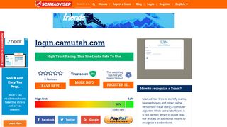 Login.camutah.com Reviews| Scam check for login.camutah.com| is ...