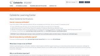 Cellebrite Learning Center: About Cellebrite Certifications