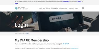 Login - CFA UK