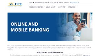 Online Banking | CFE Federal Credit Union