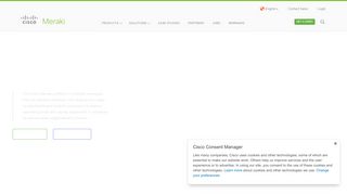 Cisco Meraki Cloud Managed Products