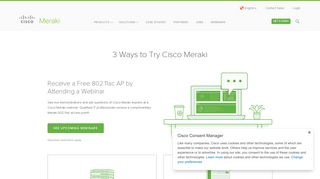 Cisco Meraki | Try Now
