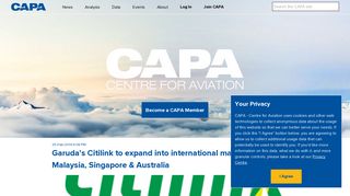 Garuda's Citilink to expand into international market, starting with ...