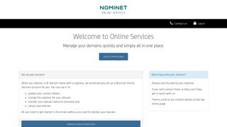 Online Services Introduction - Nominet UK