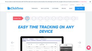 Easy Time Tracking | ClickTime
