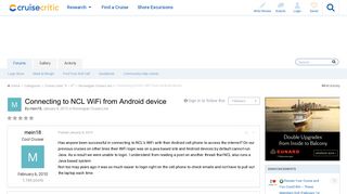 Connecting to NCL WiFi from Android device - Norwegian Cruise Line ...