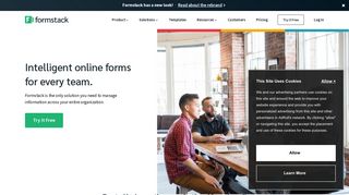 Formstack: Online Form Builder & Form Creator for Online Forms