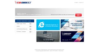 CU Direct Application Logins - CUDL