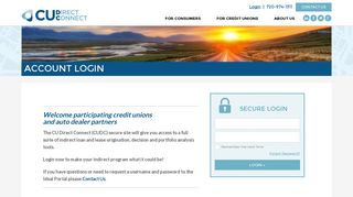 Log In - CU Direct Connect