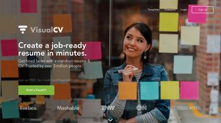 VisualCV: Online CV Builder and Professional Resume CV Maker