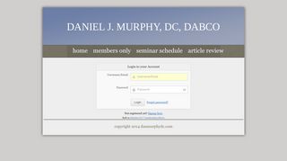2016Articles - Please login Dan Murphy