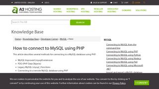 How to connect to MySQL using PHP