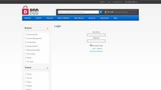 login - DNN Store