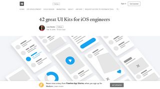 30 great UI Kits for iOS engineers – Flawless App Stories – Medium
