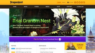 GO to Main Site - Dragon Nest - The world's fastest action MMORPG
