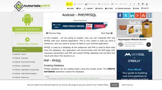 Android PHP/MYSQL - Tutorialspoint