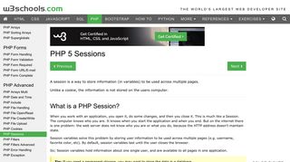 PHP 5 Sessions - W3Schools