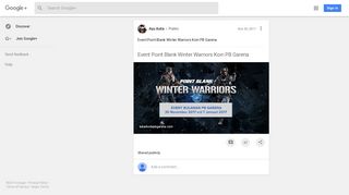 Event Point Blank Winter Warriors Koin PB Garena - Google Plus