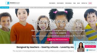 Exemplar Education: Personalised Maths And English Tuition