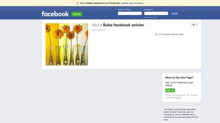Buka facebook seluler | Facebook