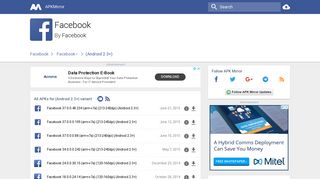 Facebook (Android 2.3+) APKs - APKMirror