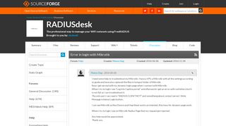 RADIUSdesk / Discussion / Help:Error in login with Mikrotik ...