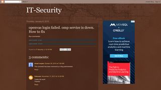 IT-Security: openvas login failed. omp service is down. How to fix