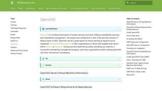 OpenVAS - fertilesecurity.com
