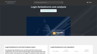 Login Fantastic XRM. Fantastic XRM - Popular Website Reviews