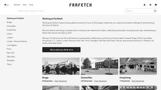 farfetch.com - a new way to shop for fashion