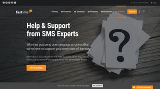 Help, Support & Resources from Fastsms