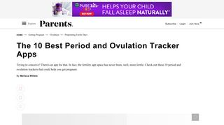 The 10 Best Period and Ovulation Tracker Apps | Parents