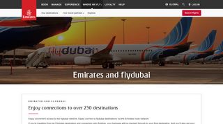 Emirates and flydubai | Book flights | Emirates