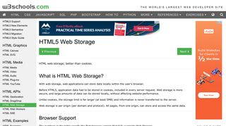 HTML5 Web Storage - W3Schools