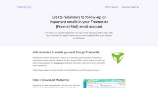 How to turn on reminders for your Freenet.de (Freenet Mail) email ...