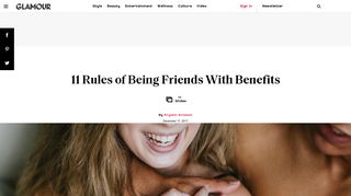 11 Rules of Being Friends With Benefits - Glamour