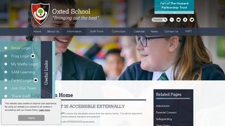 Oxted School - Login from Home