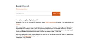 How do I cancel my GameFly Membership? - GameFly Support - Service