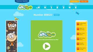Number BINGO | ABCya!