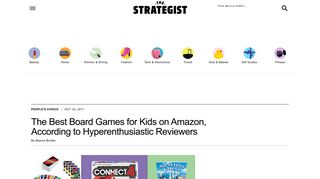 Best Board Games for Kids on Amazon, According to Reviews