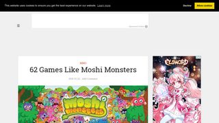 62 Games Like Moshi Monsters – Top Best Alternatives
