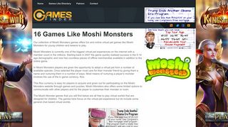 16 Games Like Moshi Monsters (2019) - Games Finder