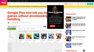 Google Play now lets you try some games without downloading or - TNW