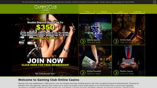 Gaming Club | Play the top Microgaming online casino
