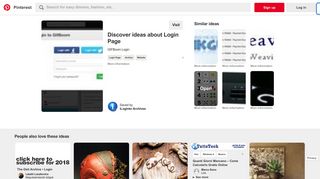 GIFBoom Login | Login Archives | Pinterest | Login page, Archive and ...