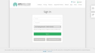 Login | Customers | GPSWOX