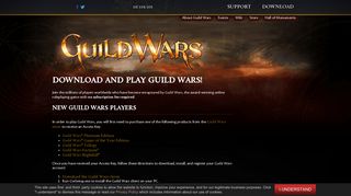 Download and Play Guild Wars!